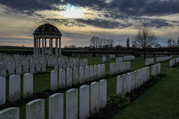 War Graves visit Belgium Jan 2014