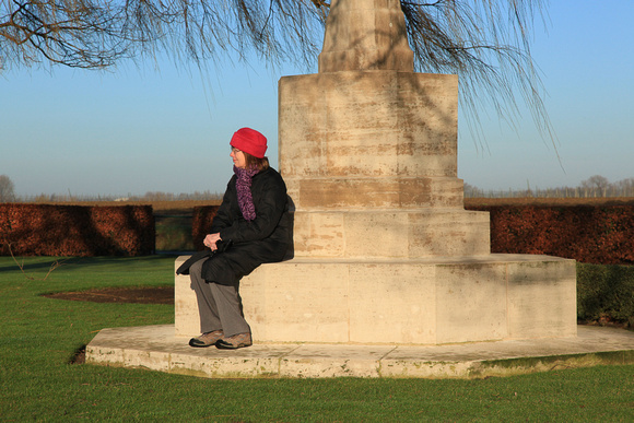 War Graves visit Belgium Jan 2014